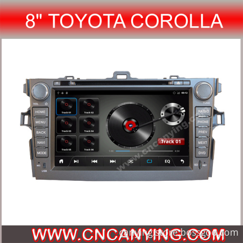 Special Car DVD Player for 8" Toyota Corolla with GPS, Bluetooth. (AD-6586)